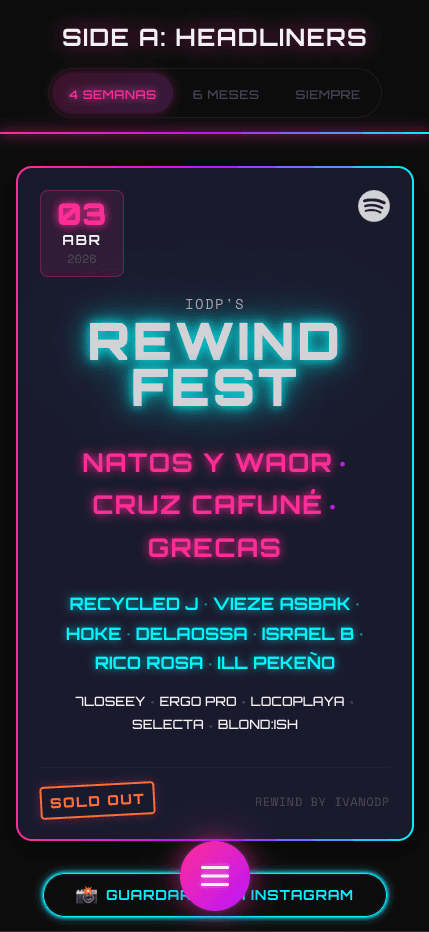 Cartel Rewind Fest